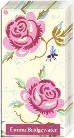 Actual product image IHR Taschentuch Rose and Bee