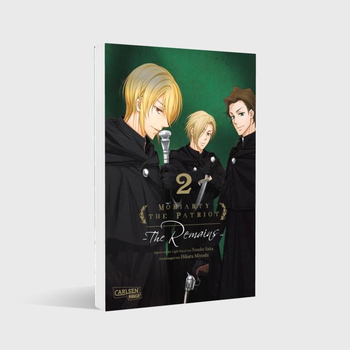 Actual product image Moriarty the Patriot: The Remains 2 (German, Yosuke Saita, Hikaru Miyoshi, 2025)