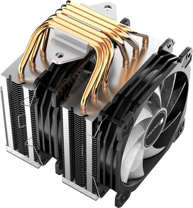 Produktbild Jonsbo CR-2000 GT CPU-Kühler Dual Tower, ARGB - 2x 120mm (159 mm)