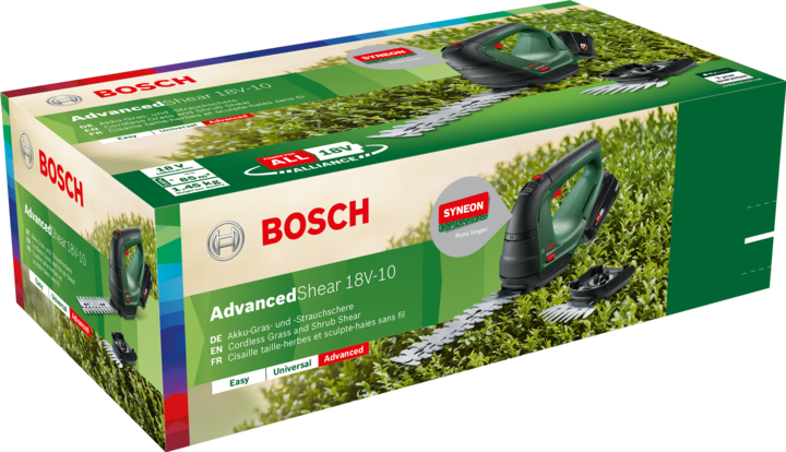 Actual product image Bosch Home & Garden Advanced Shear 18 Set (Cordless hedgecutters)