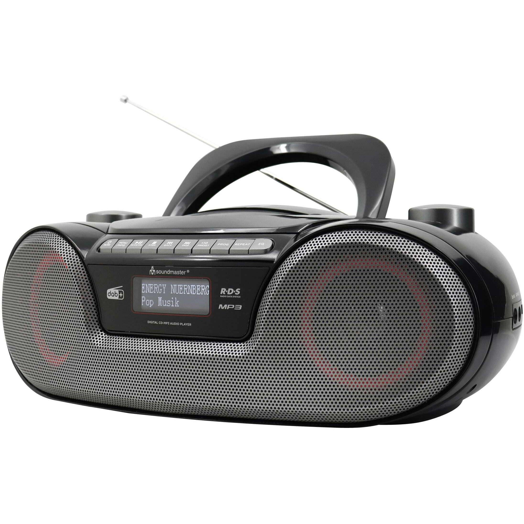 Thumbnail - Soundmaster SCD8300SW (FM, DAB+, Bluetooth), Radio, Schwarz