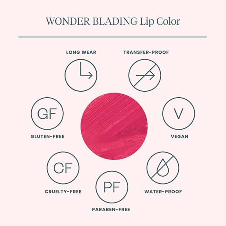 Actual product image Wonderskin Wonder Blading (Sweetheart Hot Pink)