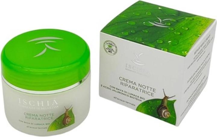 Ischia ISB Repairing Night Cream Snail Slime 100ml mit Schneckenschleim und Thermalwasser von der Insel (100 ml)