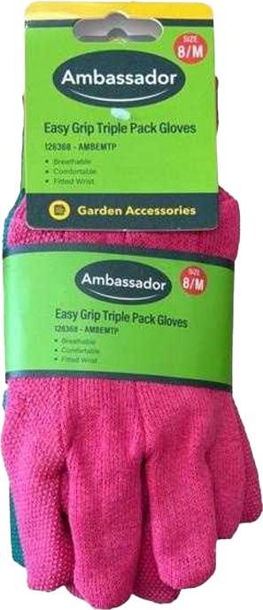 Produktbild Jensen Handschuhe Baumwolle (3erPack) (M)