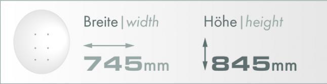 Actual product image Schwaiger SPI996 10.7 (Parabolic antenna, 38.50 dB, DVB-S / -S2)