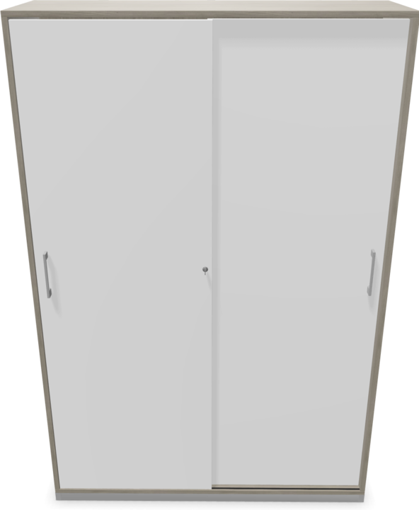 Image du produit Narbutas Choice Armoire à portes coulissantes (120 x 40 x 182 cm)