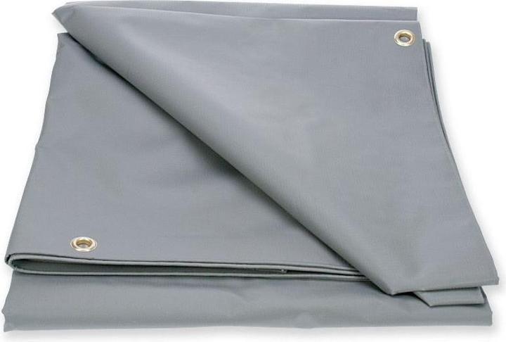 Actual product image Keller Fahnen Allzweckblachen 2x3 m PVC grau 450 g/m2 (3 x 2 m)