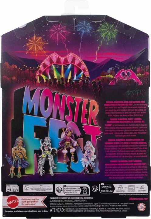 Actual product image Monster High Monster Fest Frankie