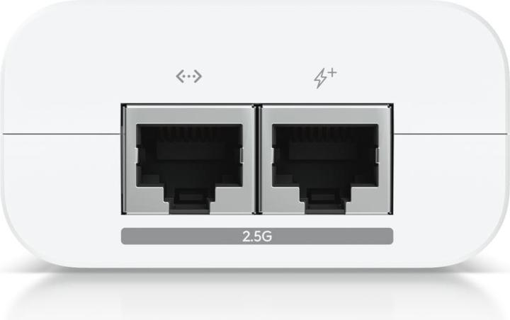Actual product image Ubiquiti 2.5G PoE+ adapter (802.3at (PoE+), 30 W)