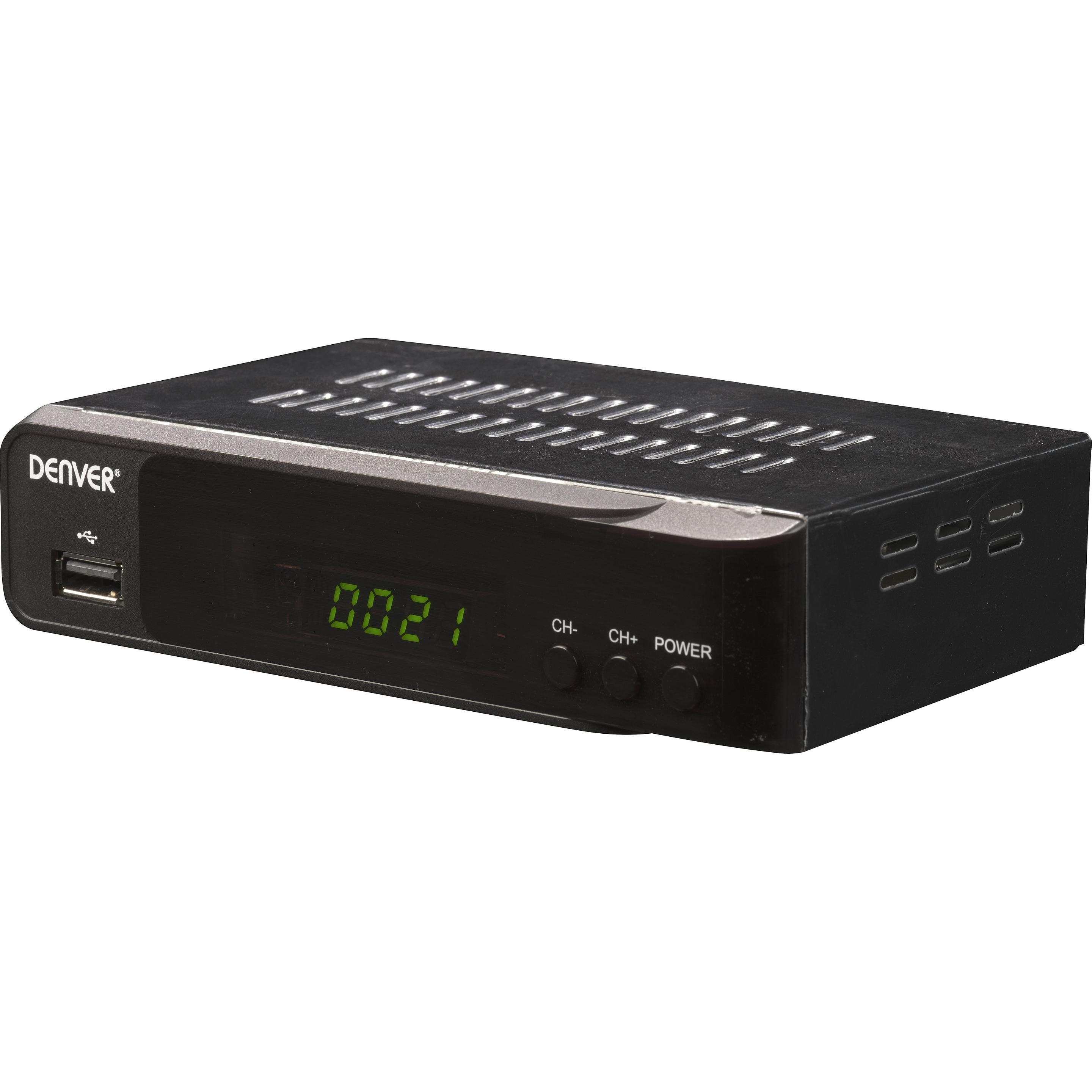 Thumbnail - Denver DVBS-207HD (DVB-S2), TV Receiver, Schwarz