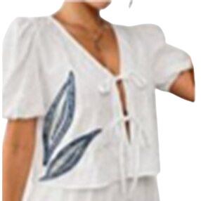 Produktbild Desigual Damenbluse mit dekorativem Verschluss (XL)