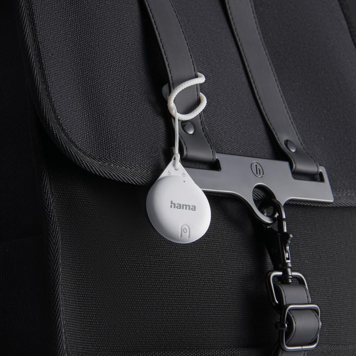 Produktbild Hama 185815 Schlüsselfinder Bluetooth f. Apple Weiss 4 St. Set (iOS)