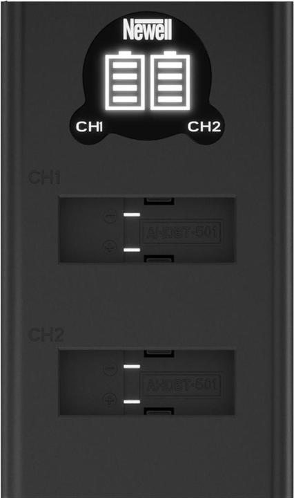 Produktbild Newell Kameraladegerät DL-USB-C Dual-Channel-Ladegerät AABAT-001 Akkus (Kamera Akku Ladegerät)