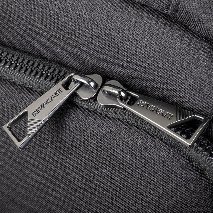 Produktbild Rivacase ECO Laptop Rucksack 14 Zoll kompatibel mit MacBook Air 15-28 x 41 x 17,5 cm - robustes Hand (15", Universal)