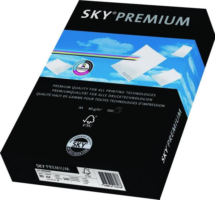 Actual product image Sky Premium Universal paper (A4, 500 Sheets, 80 g/m²)