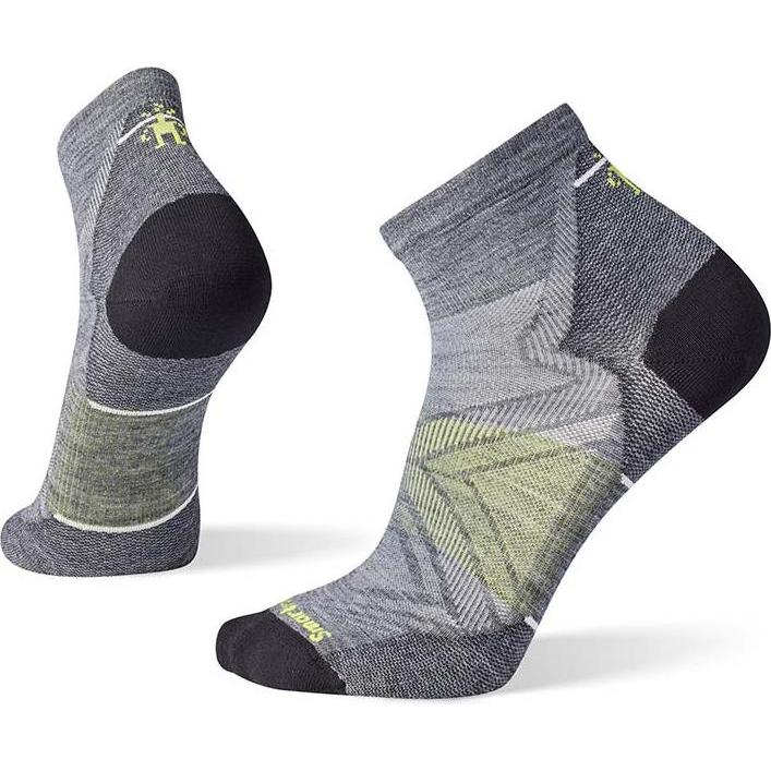 Smartwool, Herren, Sportsocken, Ms Run Zero Cushion Ankle (M), Grau