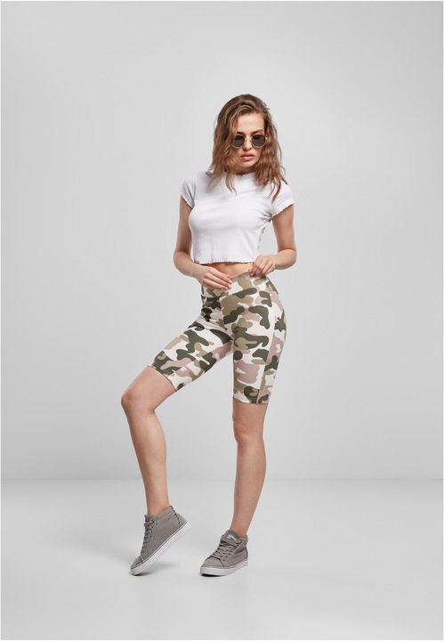 Produktbild Urban Classics Ladies High Waist Camo Tech Cycle Shorts (XXL)