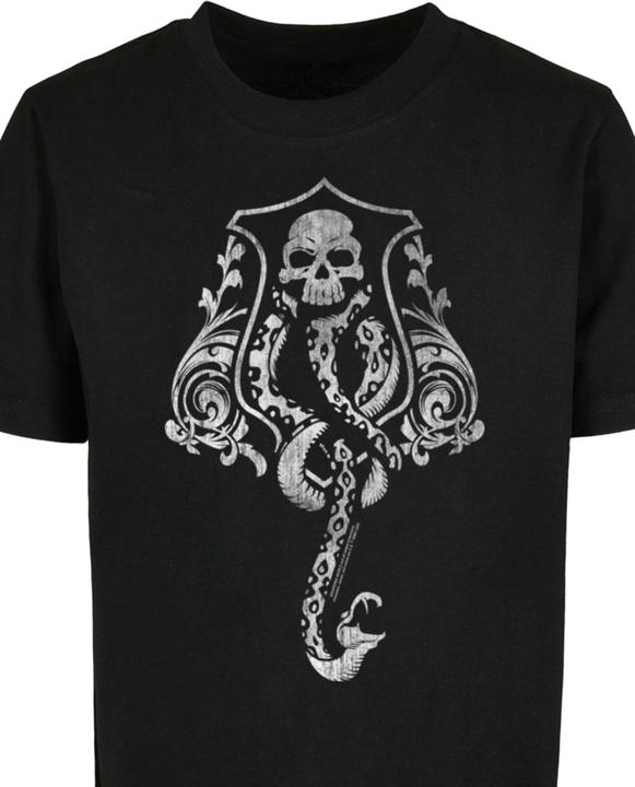 Produktbild Absolute Cult Harry Potter - Dark Mark Crest Kids Basic Tee 2.0 - 124317 (158, 164)