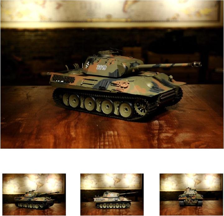 Actual product image Es-toys Heng Long RC Tank German Panther Gen.6
