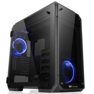 Thermaltake View 71 TG (ATX, mATX, Mini-ITX, E-ATX), PC Gehäuse, Schwarz
