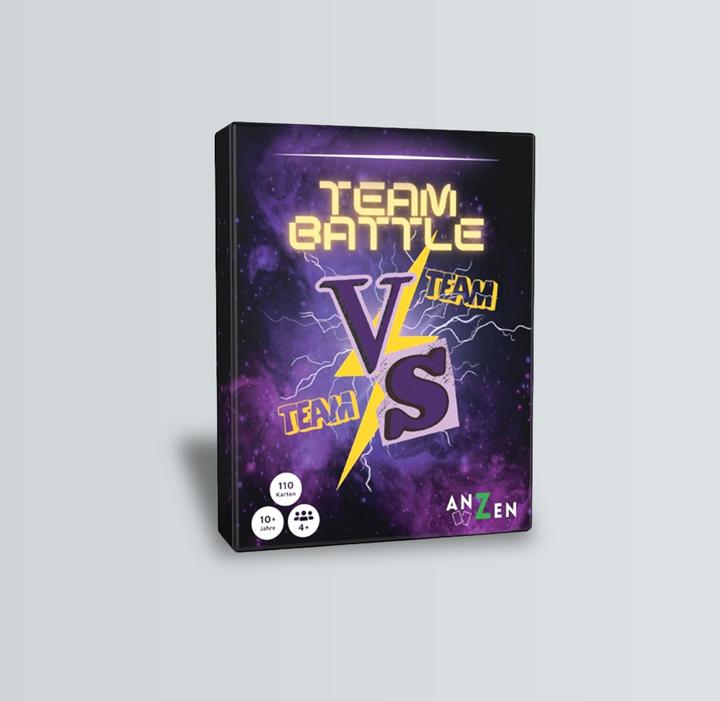 Produktbild Anzen Spiele ANZEN - TEAMBATTLE - Das Kartenspiel (Deutsch, 4 - 12 Spieler)