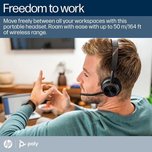 Actual product image Poly Voyager 4320 MS (Wireless, USB-A)