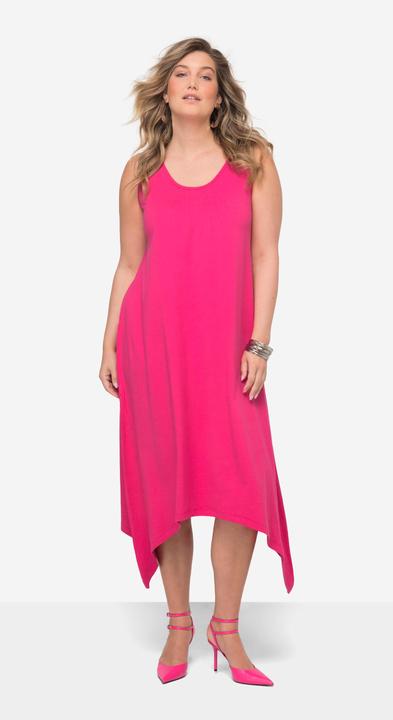 Produktbild Miamoda Midikleid, A-Linie, Rücken-Spitzeneinsatz, ärmellos, Zipfelsaum (42)