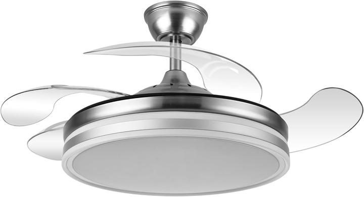 Actual product image Fabrilamp Bayomo Ceiling Fan with LED Light