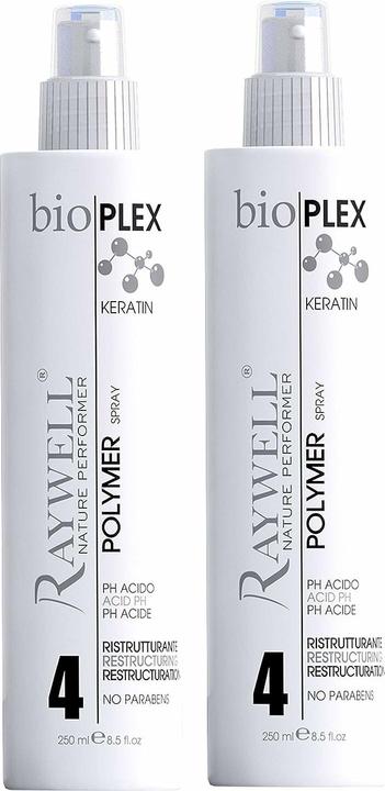 Produktbild Raywell 2er Polymer Spray Restructuring Keratin Bioplex für Glanz und Volumen 250 ml (250 ml)