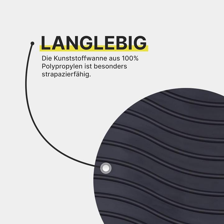 Actual product image Bestlivings 2er-Pack Schuhabtropfschale (50 x 38 cm)