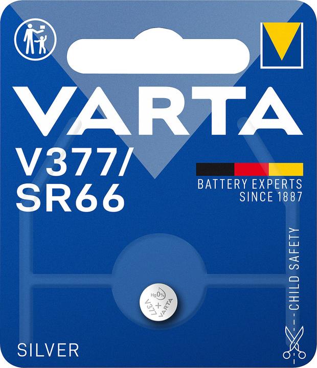 Produktbild Varta Watch V377 (1 Stk., SR66, 27 mAh)