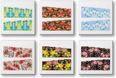 Immagine prodotto TOP Choice Decals Adesivi ad acqua per unghie 70532 6Pz.