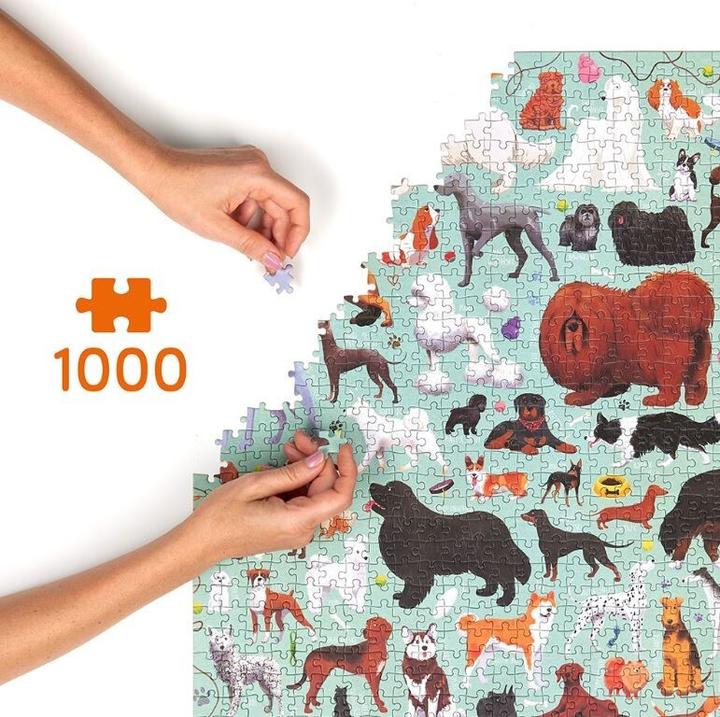 Productafbeelding Czuczu Puzzel Puzzlove Honden 1000 stukjes (1000 onderdelen)