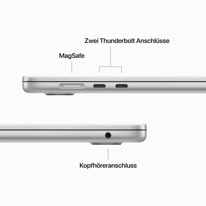 Actual product image Apple MacBook Air – 2023 (15", M2, 16 GB, 1000 GB, DE)