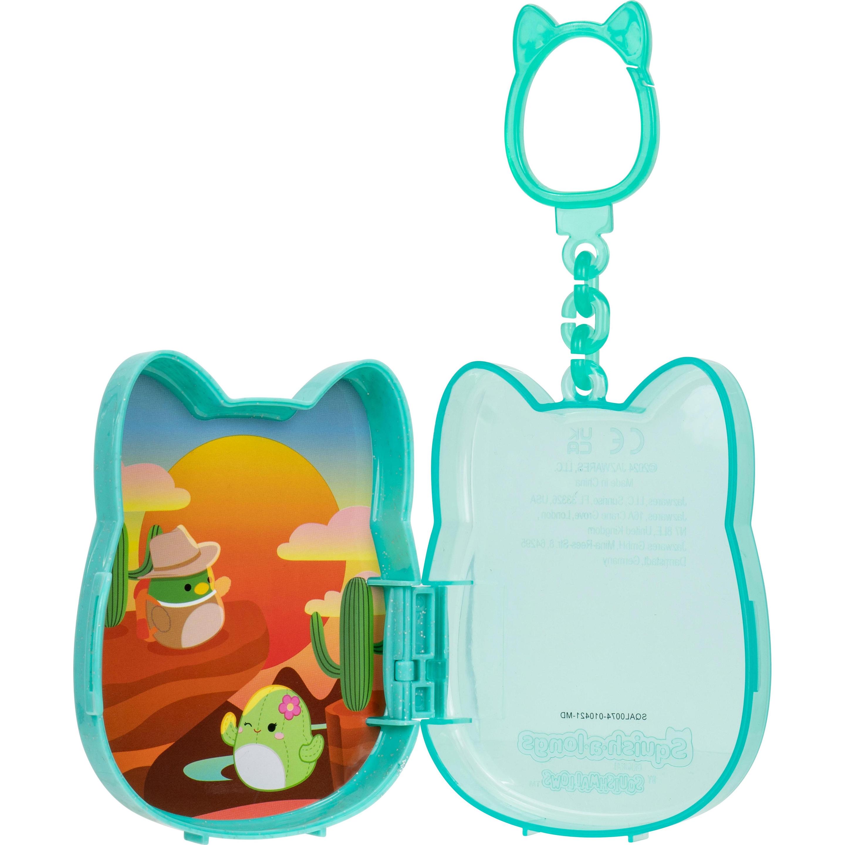 Squishmallows, Bambine, Portachiavi, Squish-a-longs 2,5 cm Nøglering 3-pak - diverse varianti