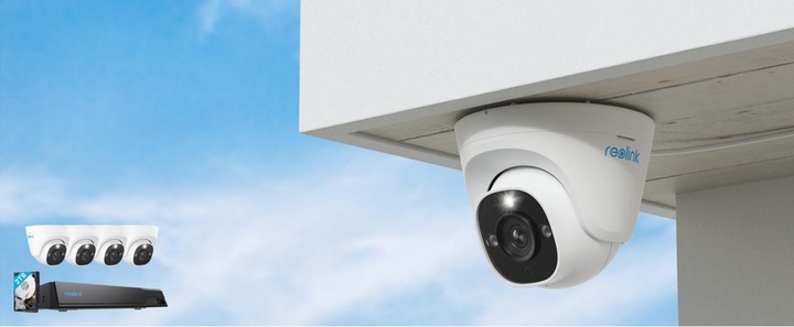 Produktbild Reolink NVS8-12MD4 8K System mit 4 Kameras (4512 x 2512 Pixels)