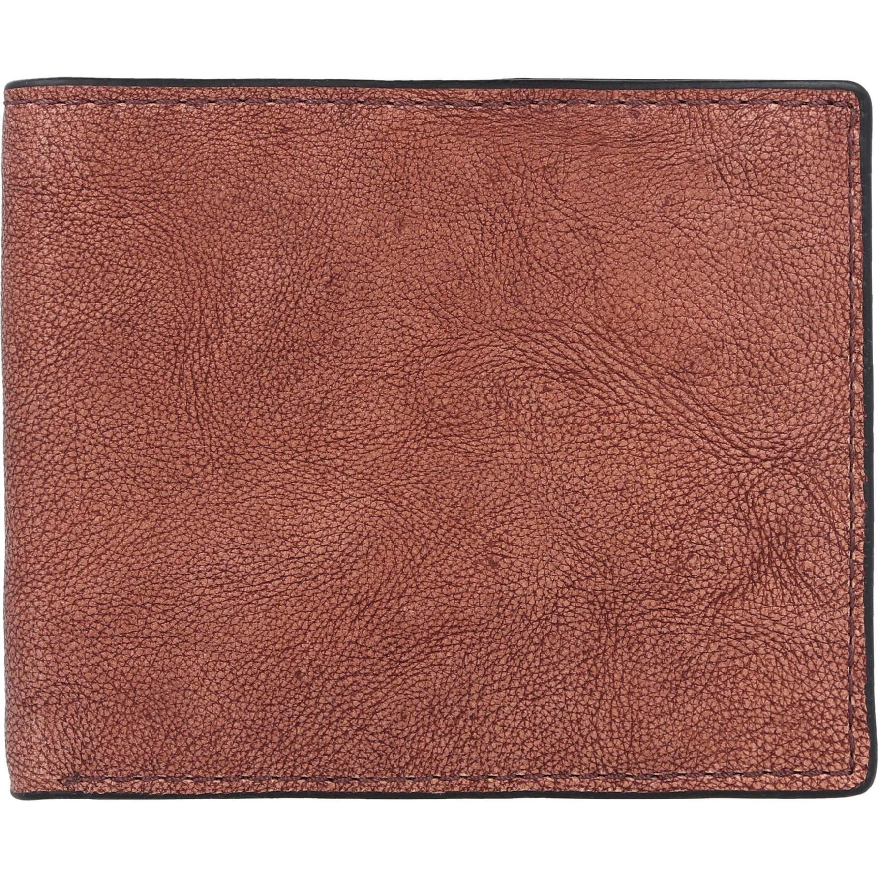 Fossil, Herren, Portemonnaie, Steven Geldbörse Leder 11,5 cm, Braun