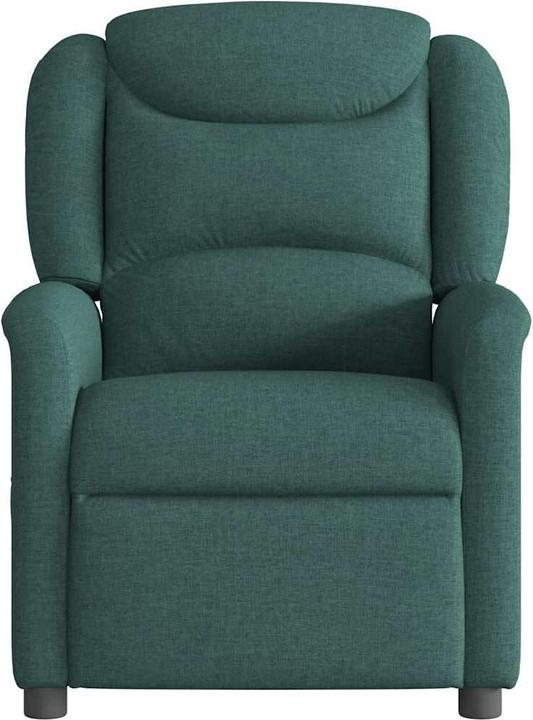 Image du produit vidaXL Fauteuil de massage Vert foncé Tissu Massage Fauteuil TV