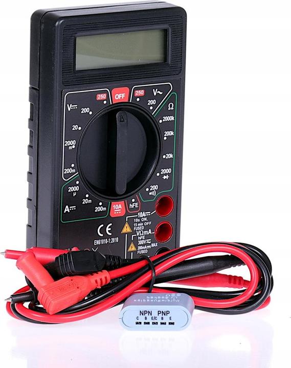 Immagine prodotto Libox Miernik uniwersalny DT830D LB0163 (CAT III 300V)