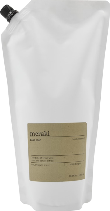 Meraki Sapone per le mani, ricarica Northern Dawn (Ricarica, 1000 ml)