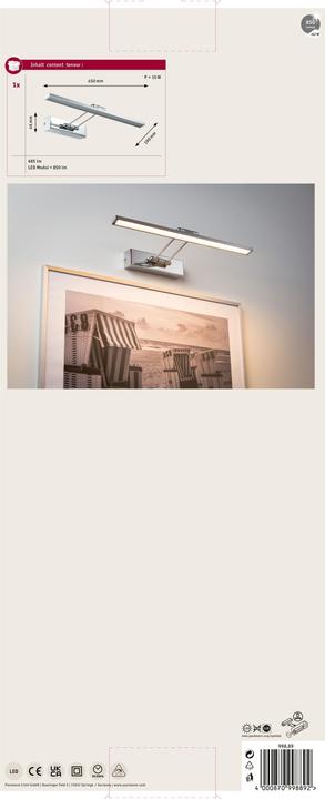 Immagine prodotto Paulmann Fascio Cinquanta (850 lm)