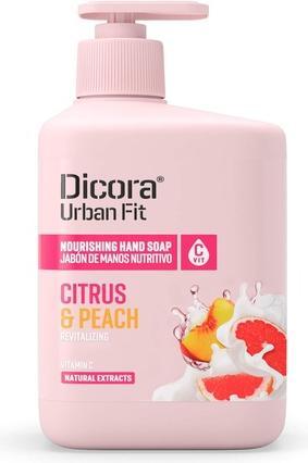 Actual product image Dicora Urban Fit Lemon & Peach Liquid Hand Soap 500ml (Liquid soap, 500 ml)