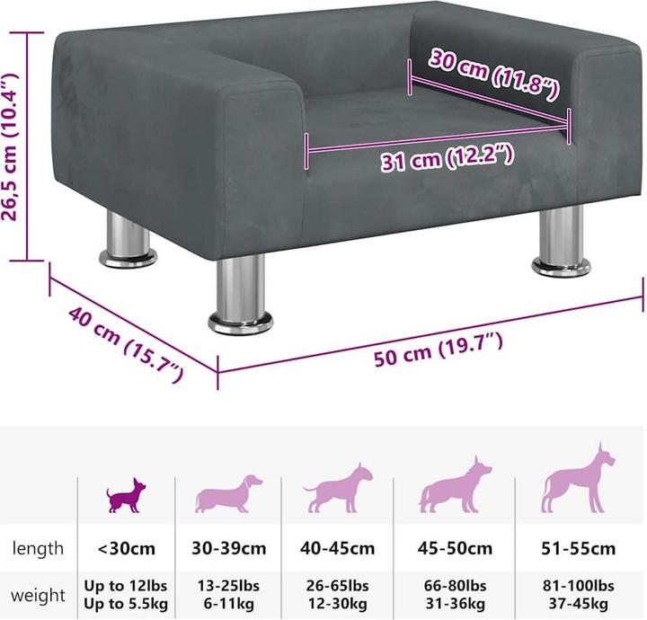 Image du produit vidaXL Hundebett (Chien)