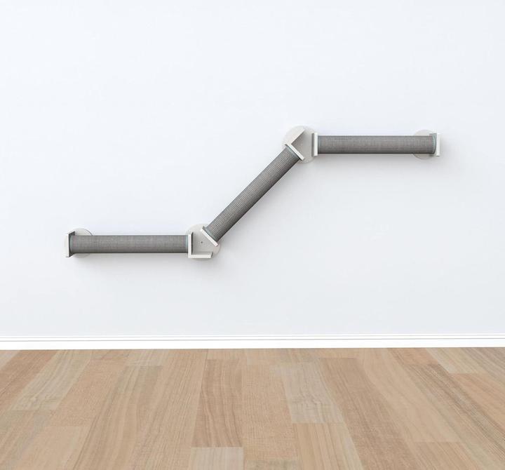 Actual product image Trixie Wall set 2 climbing path (78 cm, White-grey)