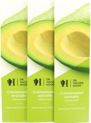 Actual product image Dr. Van Der Hoog Avocado Mask - Nourishing Face Mask (10 ml)
