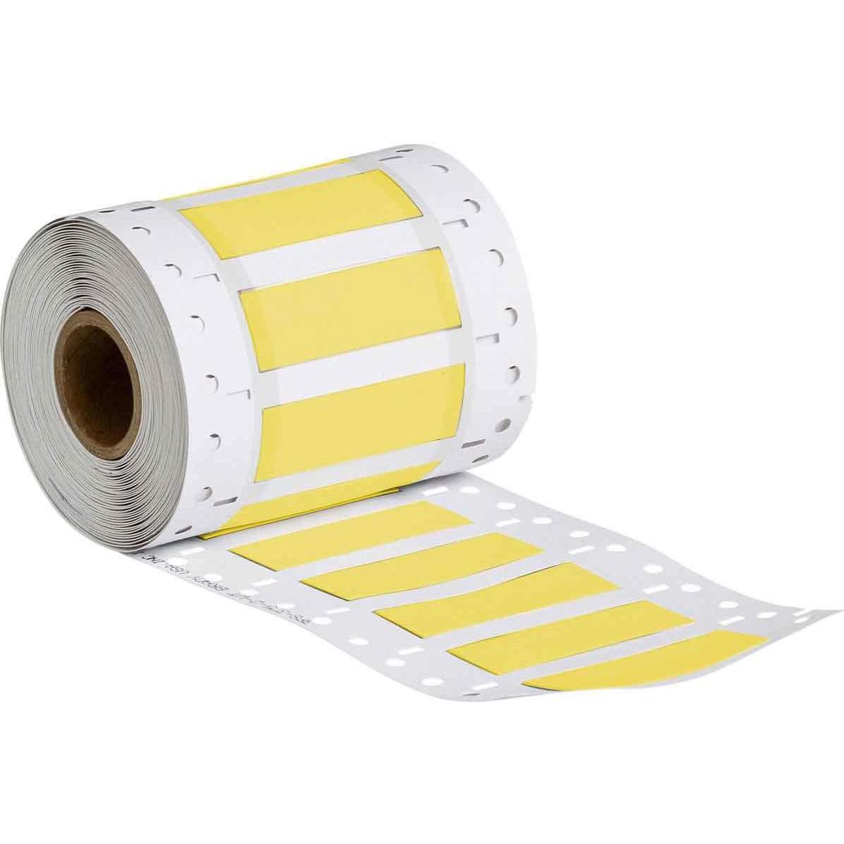 Brady, Etiketten, PS-375-2-YL-SC, B-342, Permasleeve, wärmeschrumpfd. Polyolefin, Gelb, 50.80 x 16.40 mm, für