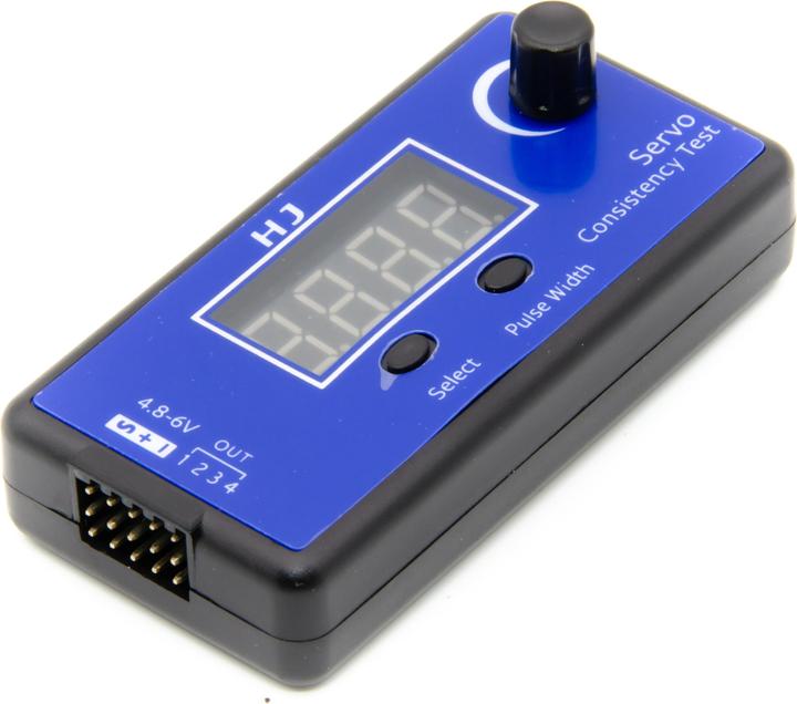 Purecrea Testeur de servo numérique ESC 4 canaux