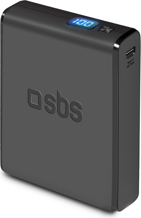 Image du produit SBS Banque de puissance 30 watts Power Delivery (20000 mAh, 30 W, 74 Wh)