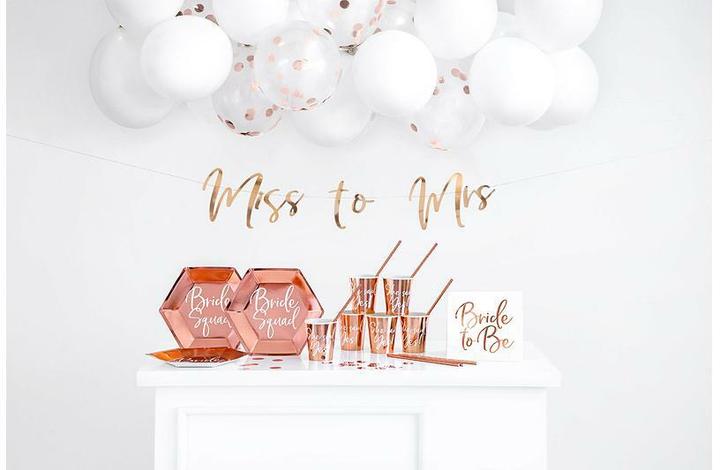 Produktbild Partydeco Streudeko Tischkonfetti Roségold (1 Stk.)