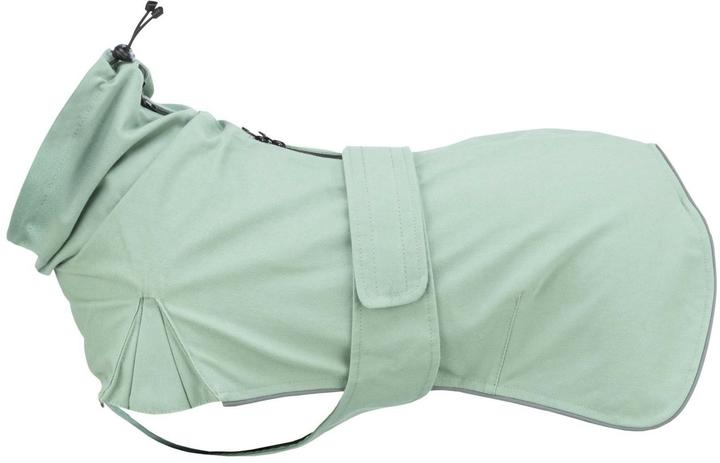 Produktbild Trixie Regenmantel CityStyle Dublin, L, 62 cm, Salbei (L, Hunderegenmantel)